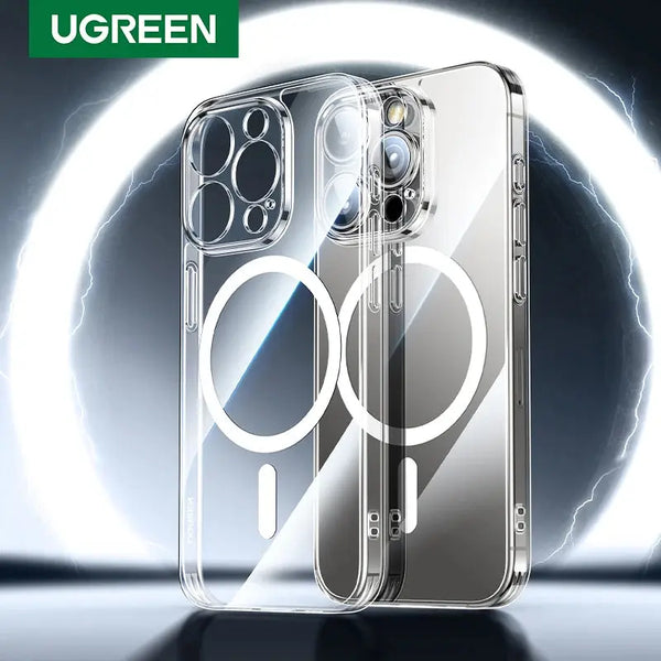 UGREEN Coque Magnétique pour iPhone 16 15 14 13 Pro Max - Protection Anti-choc et Macsafe TPU Gadget Gourou