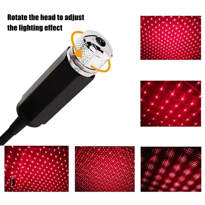 Mini Projecteur Étoile LED USB Gadget Gourou