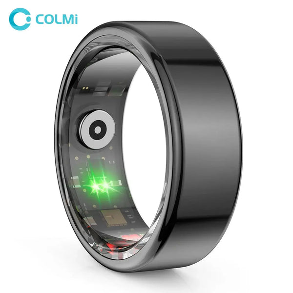 Bague intelligente COLMI R02 Titanium Health Monitoring IP68 & 3ATM Waterproof Gadget Gourou