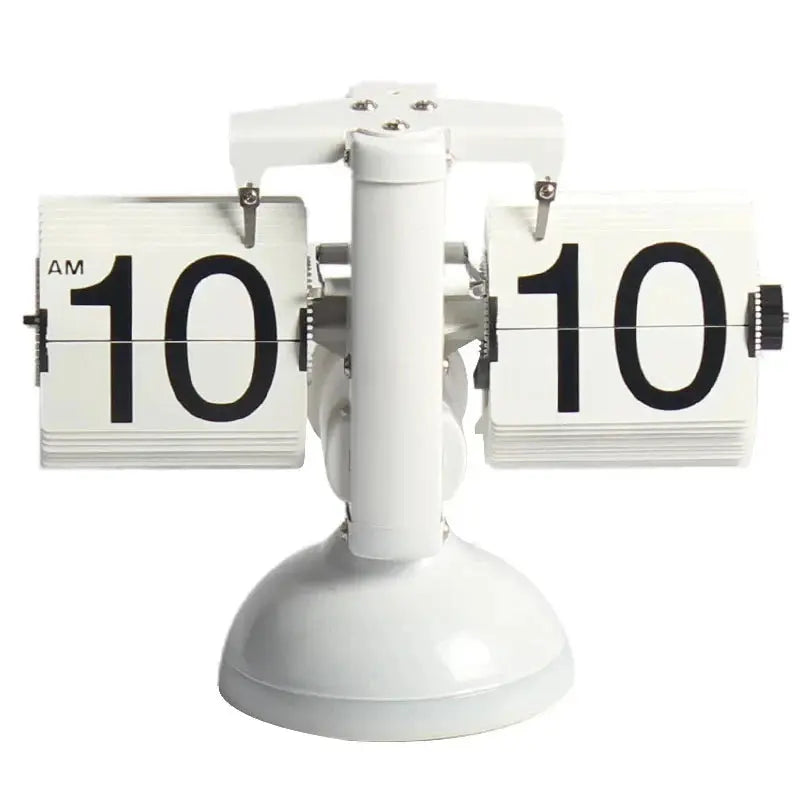 Horloge de bureau européenne à bascule créative Gadget Gourou